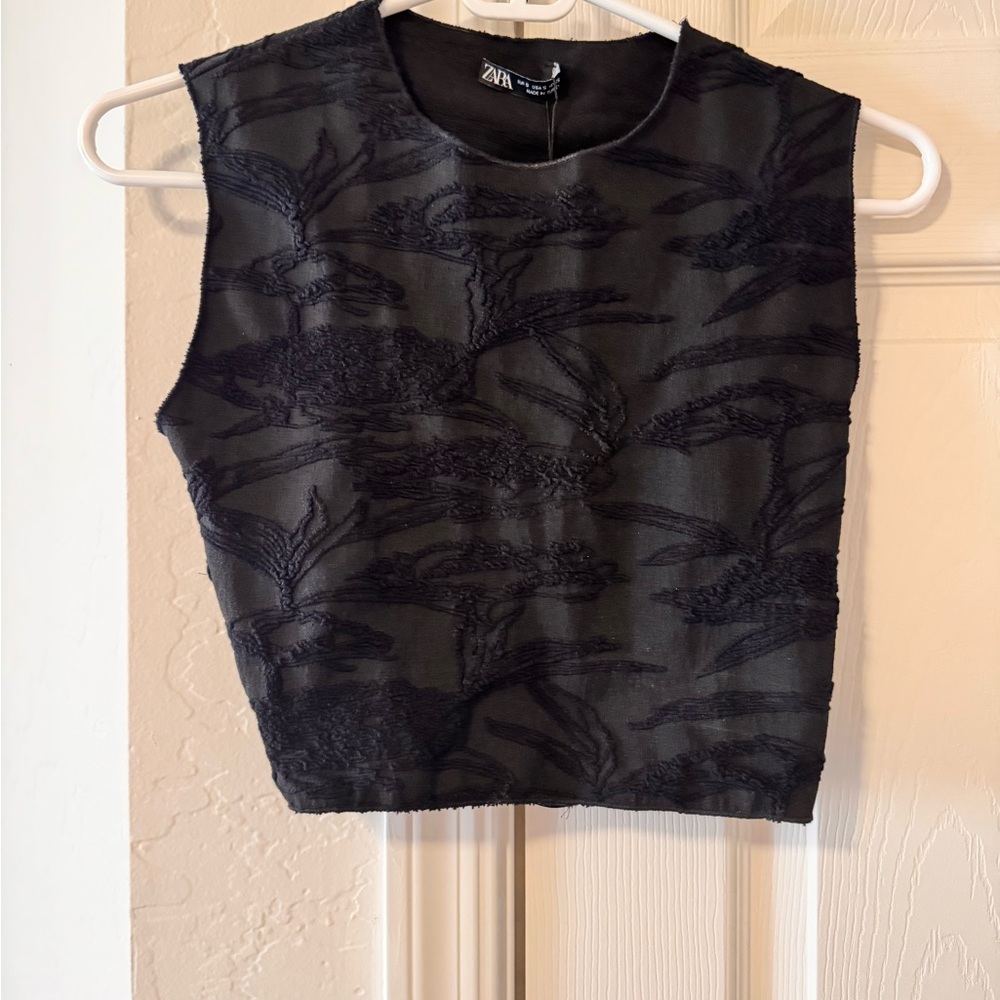 Zara Black Top